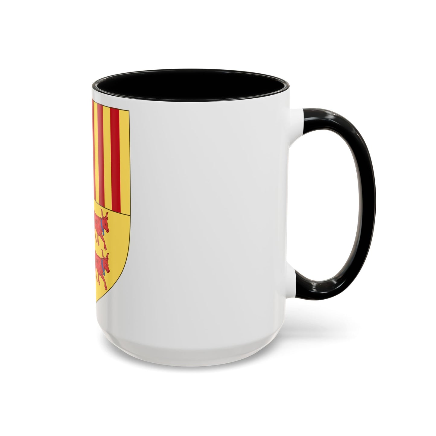 Coat of arms of Andorra (Before 16th Century) - Accent Coffee Mug