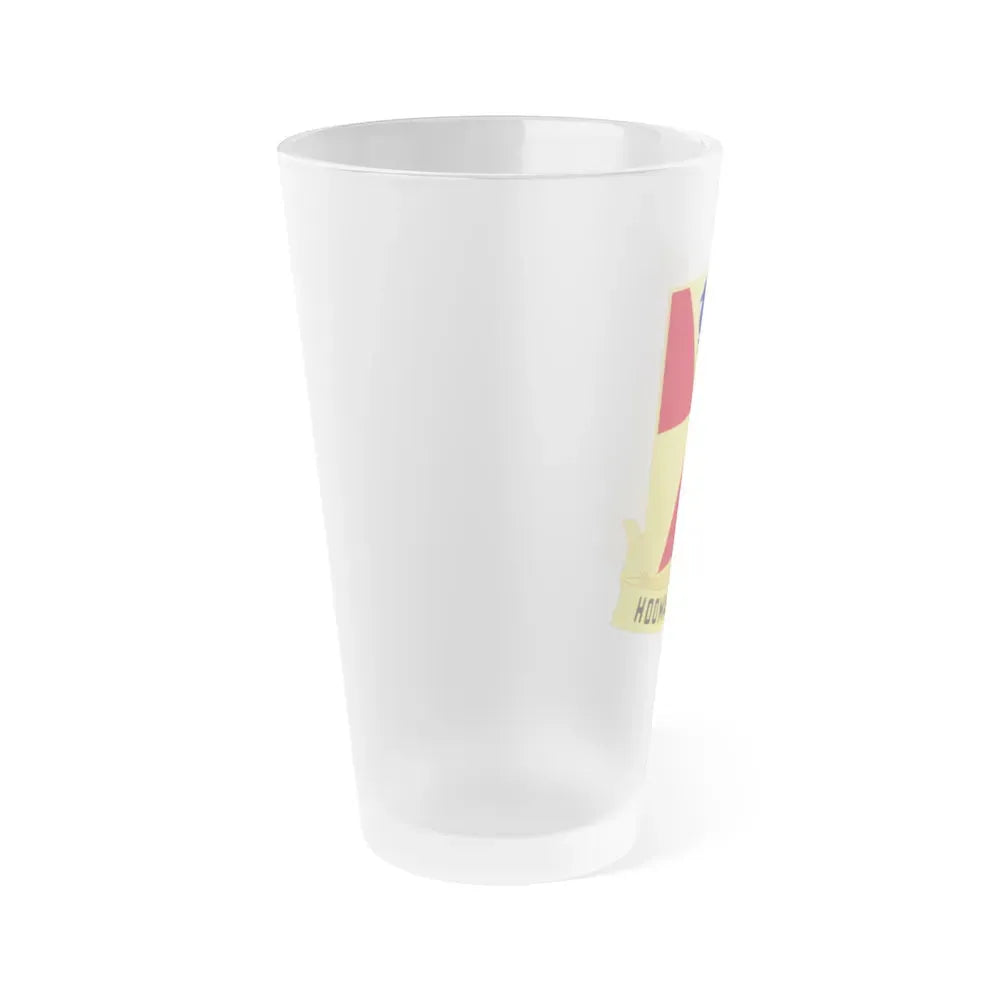 97th Artillery Group (U.S. Army) Frosted Pint Glass 16oz - Go Mug Yourself