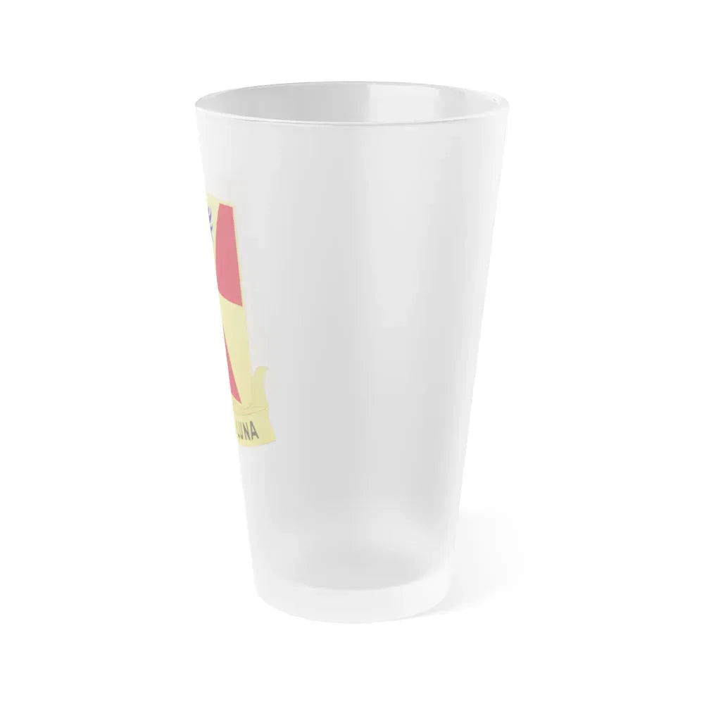 97th Artillery Group (U.S. Army) Frosted Pint Glass 16oz - Go Mug Yourself
