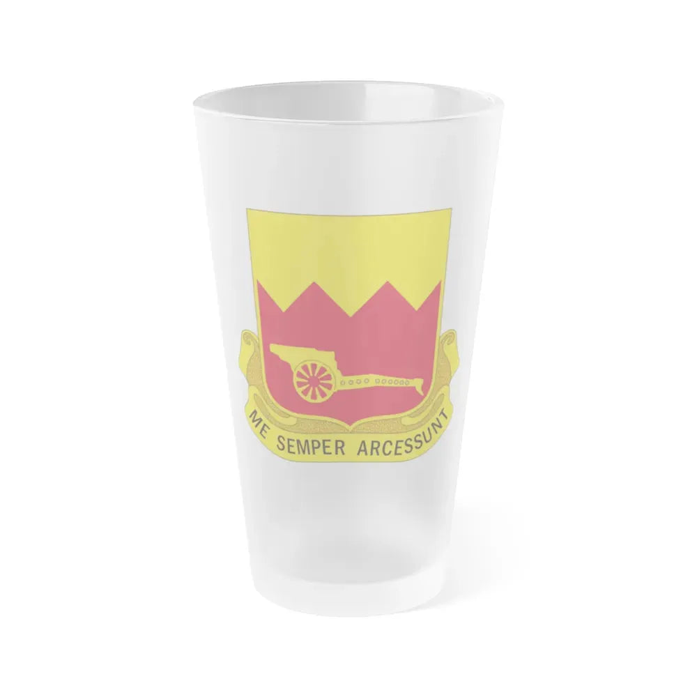 97th Field Artillery Battalion (U.S. Army) Frosted Pint Glass 16oz Default Title - Go Mug Yourself