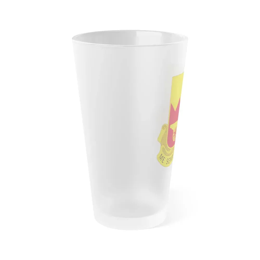 97th Field Artillery Battalion (U.S. Army) Frosted Pint Glass 16oz - Go Mug Yourself