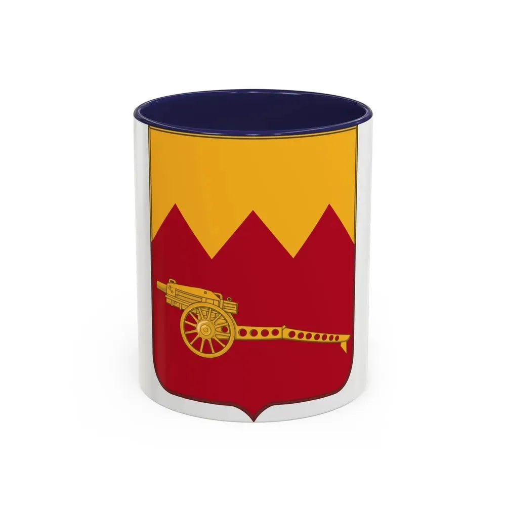 97th Field Artillery Battalion v2 (U.S. Army) Accent Coffee Mug 11oz Navy - Go Mug Yourself
