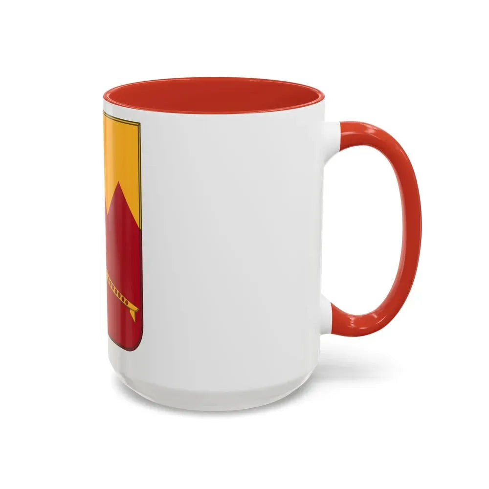 97th Field Artillery Battalion v2 (U.S. Army) Accent Coffee Mug - Go Mug Yourself