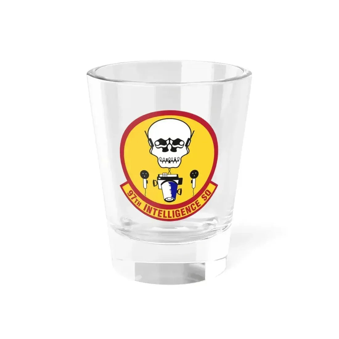 97th Intelligence Squadron (U.S. Air Force) Shot Glass 1.5oz 1.5oz - Go Mug Yourself