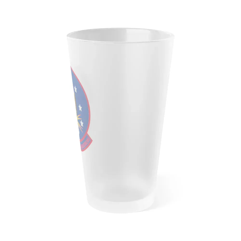 97th Training Sq (U.S. Navy) Frosted Pint Glass 16oz - Go Mug Yourself