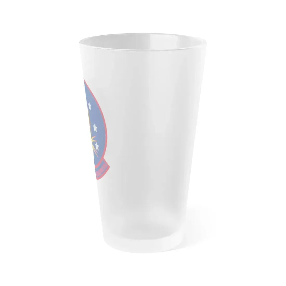 97th Training Sq (U.S. Navy) Frosted Pint Glass 16oz - Go Mug Yourself
