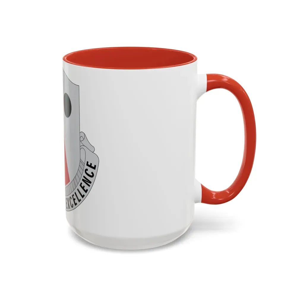 980 Engineer Battalion (U.S. Army) Accent Coffee Mug - Go Mug Yourself