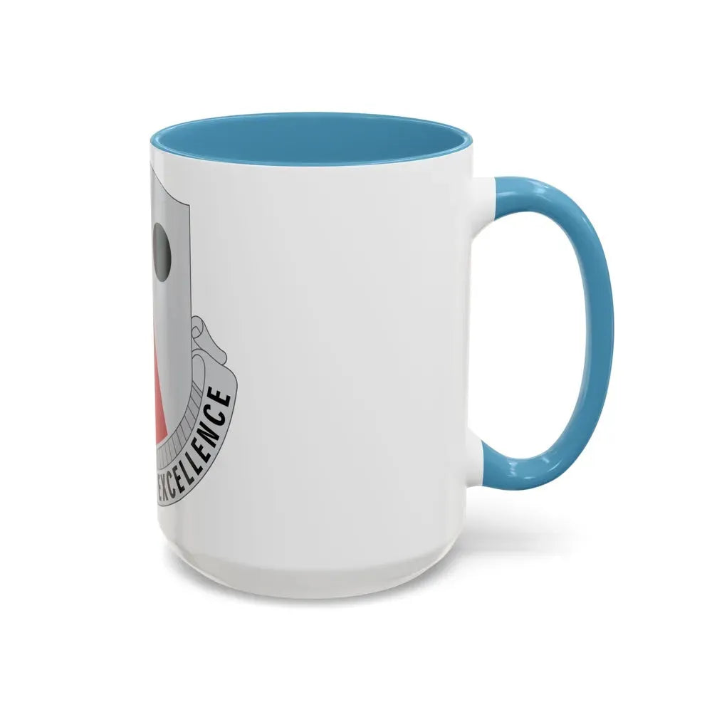980 Engineer Battalion (U.S. Army) Accent Coffee Mug - Go Mug Yourself