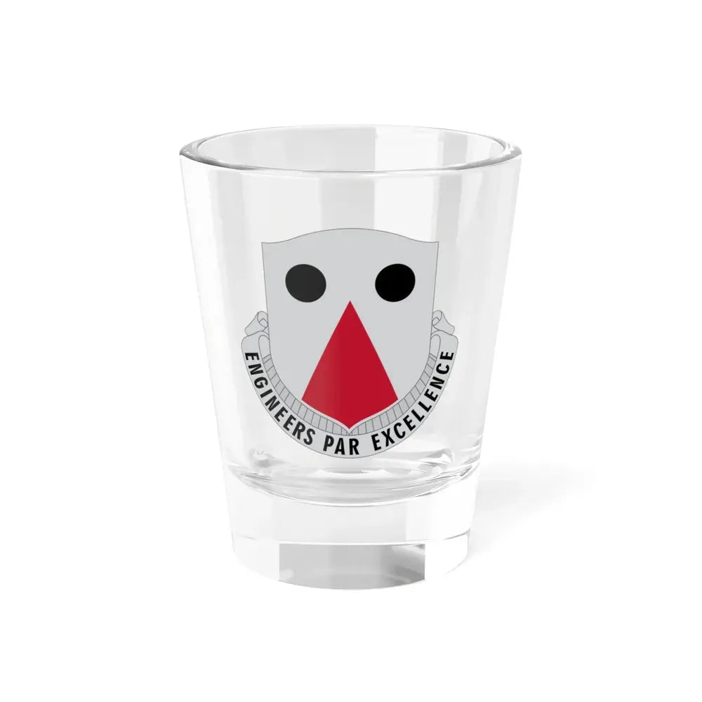 980 Engineer Battalion (U.S. Army) Shot Glass 1.5oz 1.5oz - Go Mug Yourself