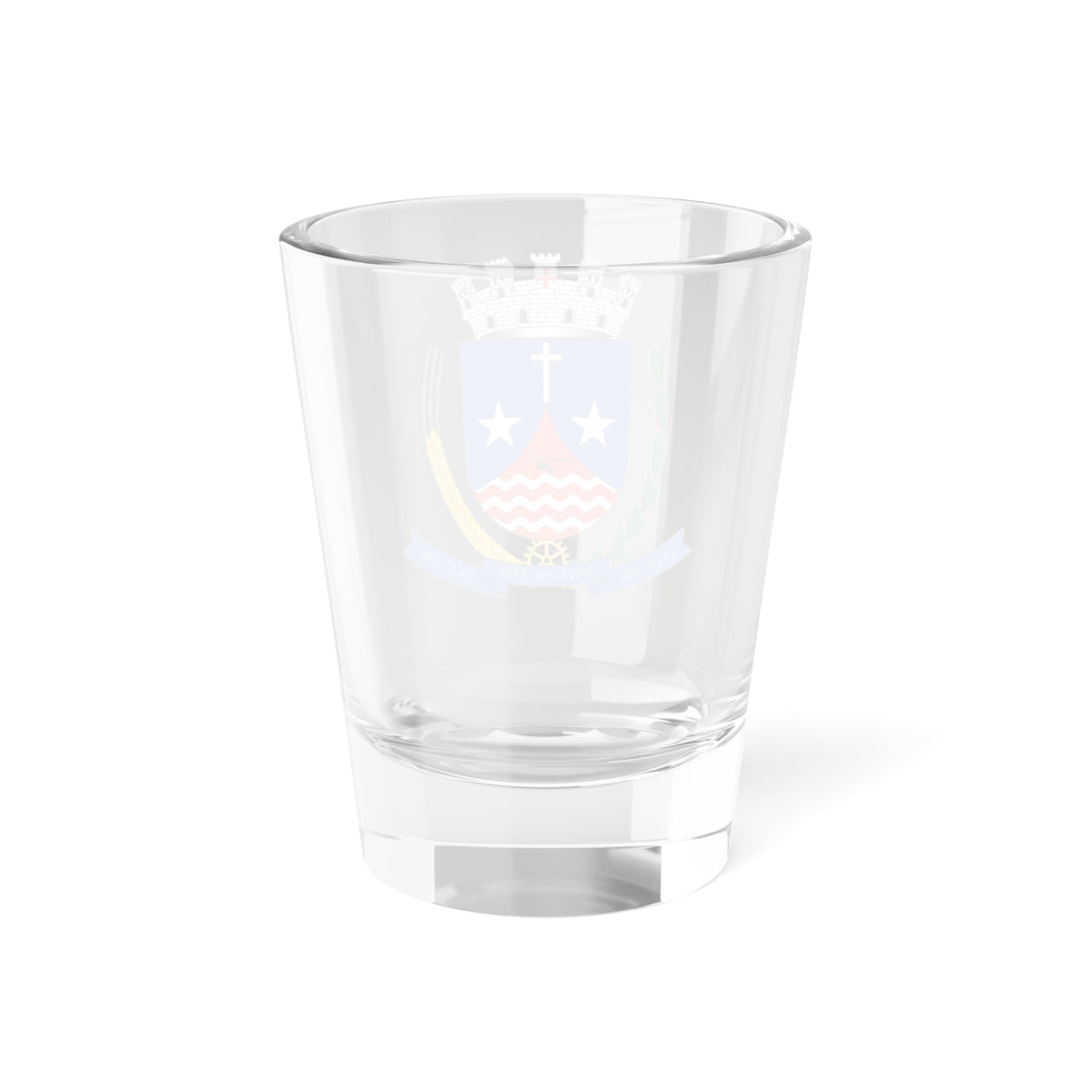 Brasão de Santa Helena - PR (Brazil) (Coat of Arms) Shot Glass 1.5oz