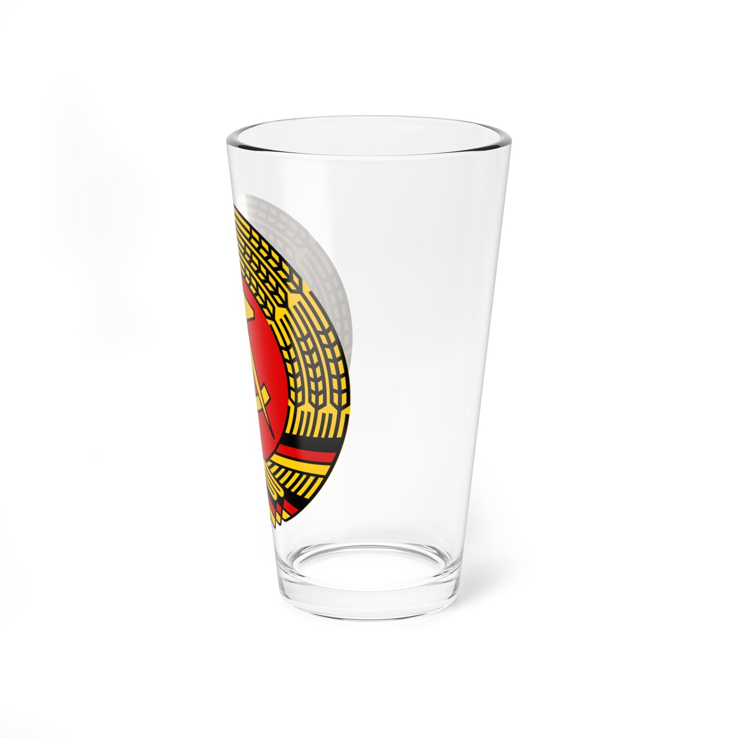 Emblem of East Germany stylized (Coat of Arms) Pint Glass 16oz
