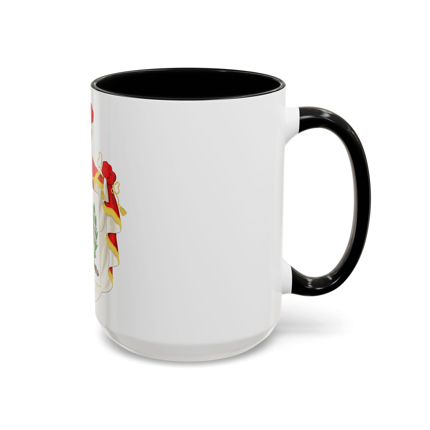 Ornamented Coat of Arms of Chile (1819-1834) Cerro Castillo Version - Accent Coffee Mug