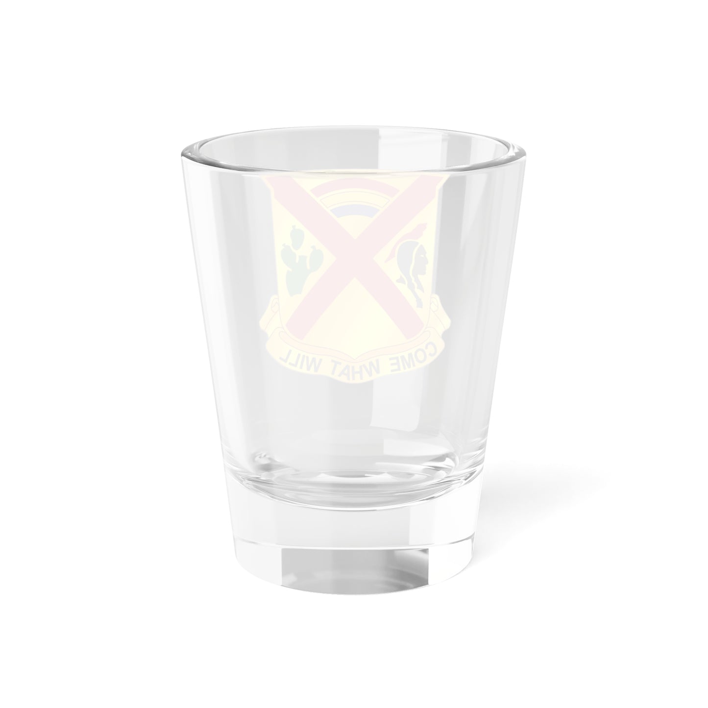 108 Cavalry Regiment (U.S. Army) Shot Glass 1.5oz