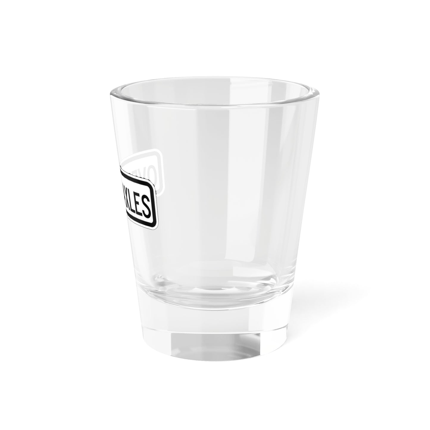 MUTCD-CA R20D-2 (California) (Road Sign) Shot Glass 1.5oz