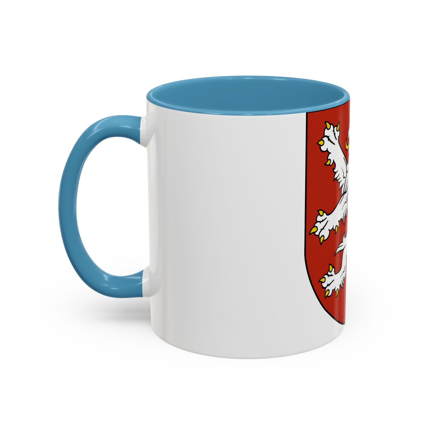 Small coat of arms of the Czech Republic - Accent Coffee Mug