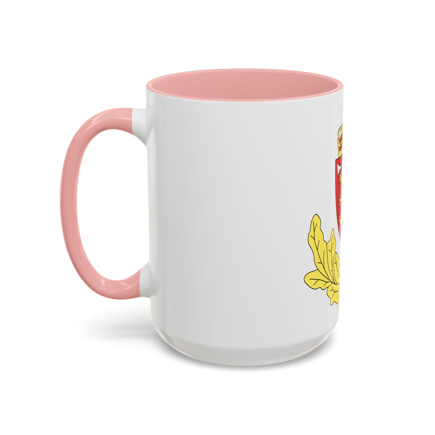 Coat of arms of the Norwegian Border Police - Accent Coffee Mug