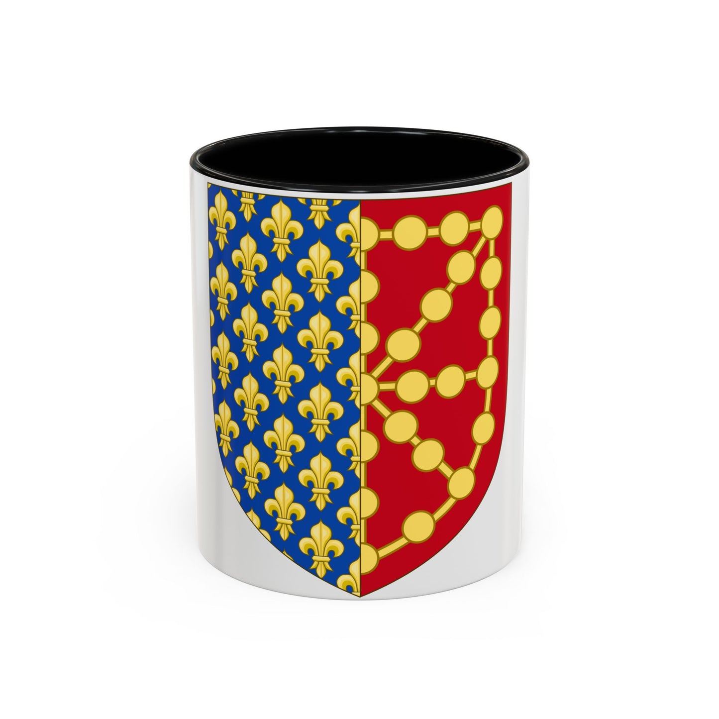 Royal Coat of Arms of Navarre (1285-1328) - Accent Coffee Mug