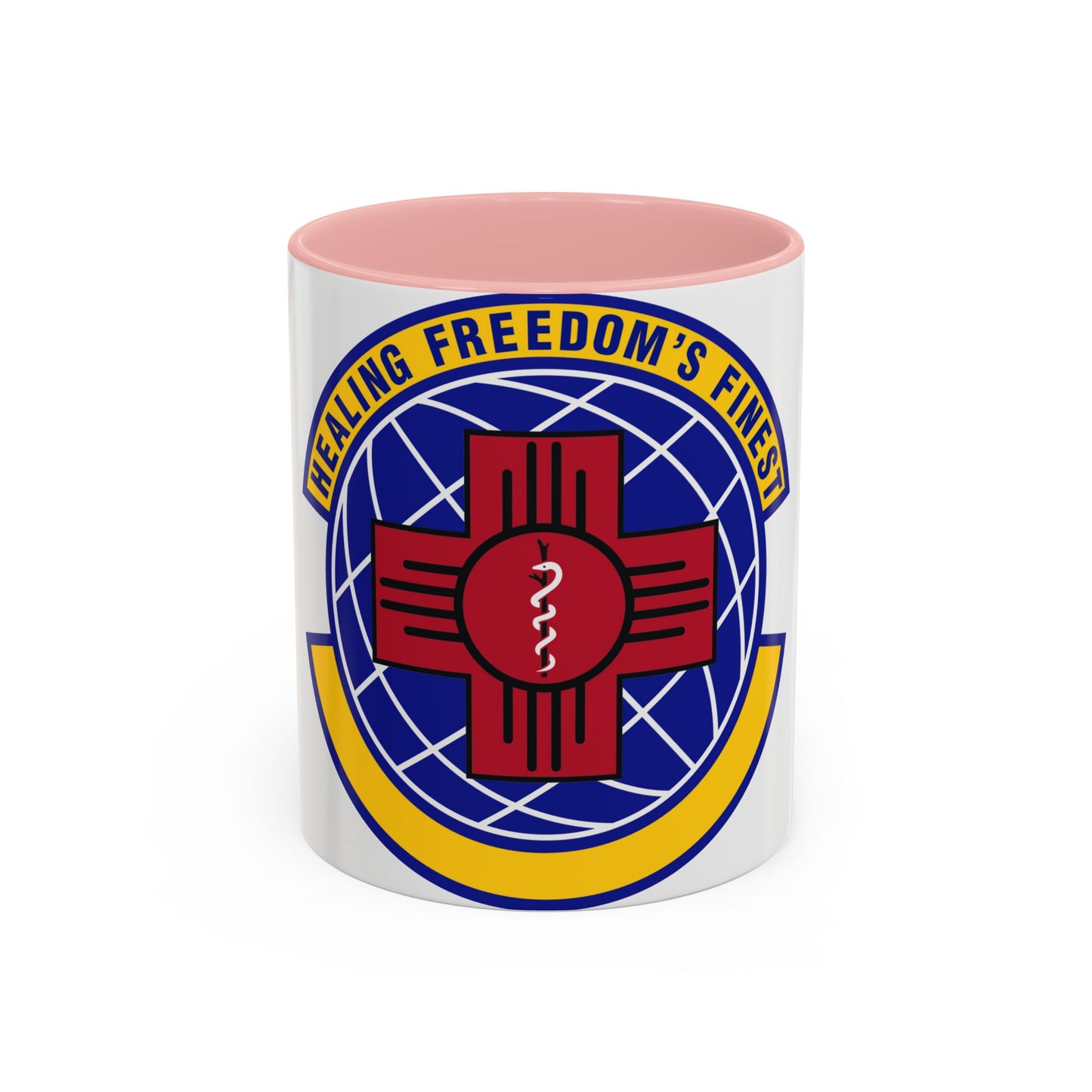 377 Healthcare Operations Squadron AFGSC (U.S. Air Force) Accent Coffee Mug