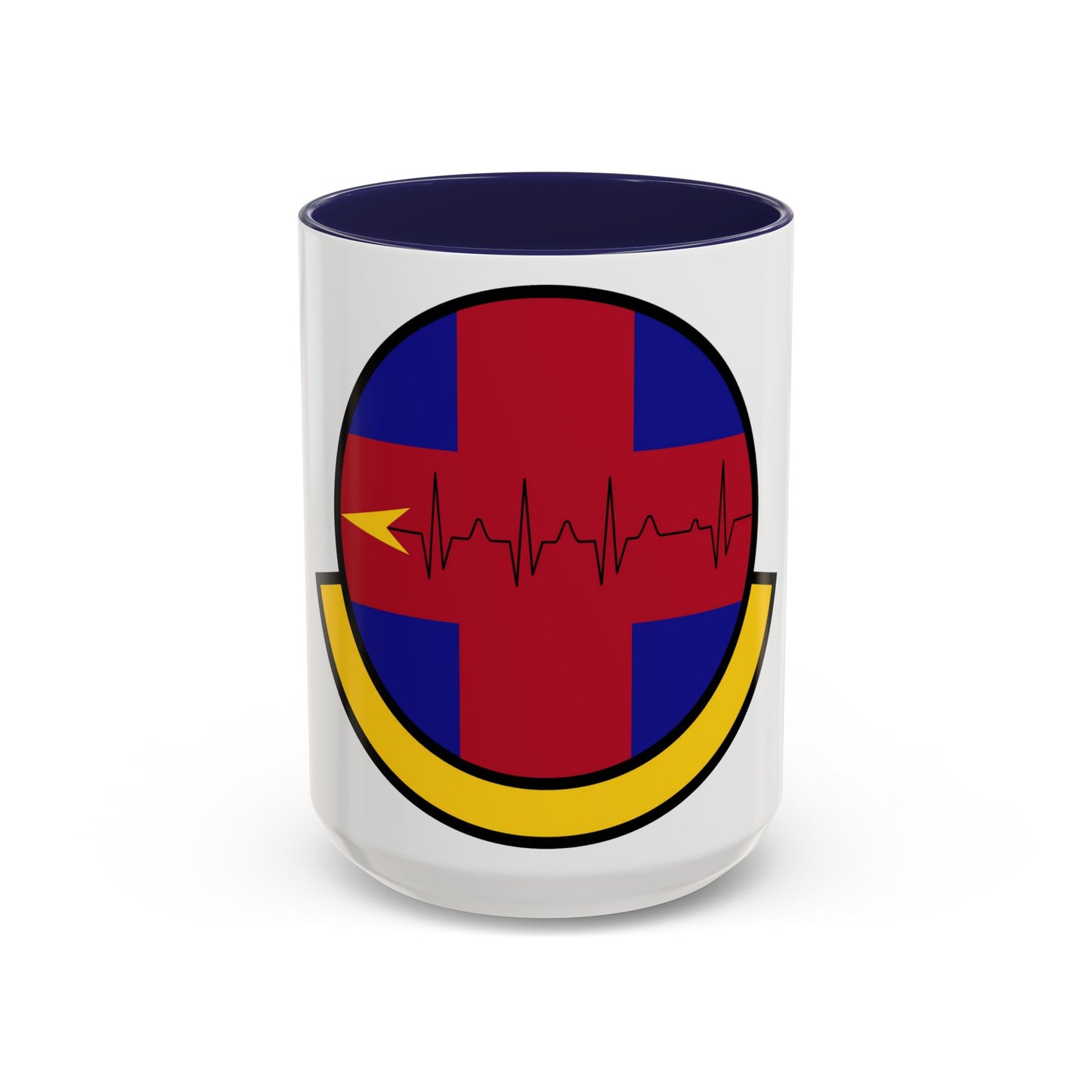 375 Healthcare Operations Squadron AMC (U.S. Air Force) Accent Coffee Mug