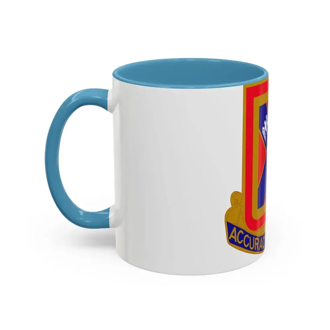 987th Field Artillery Battalion (U.S. Army) Accent Coffee Mug - Go Mug Yourself