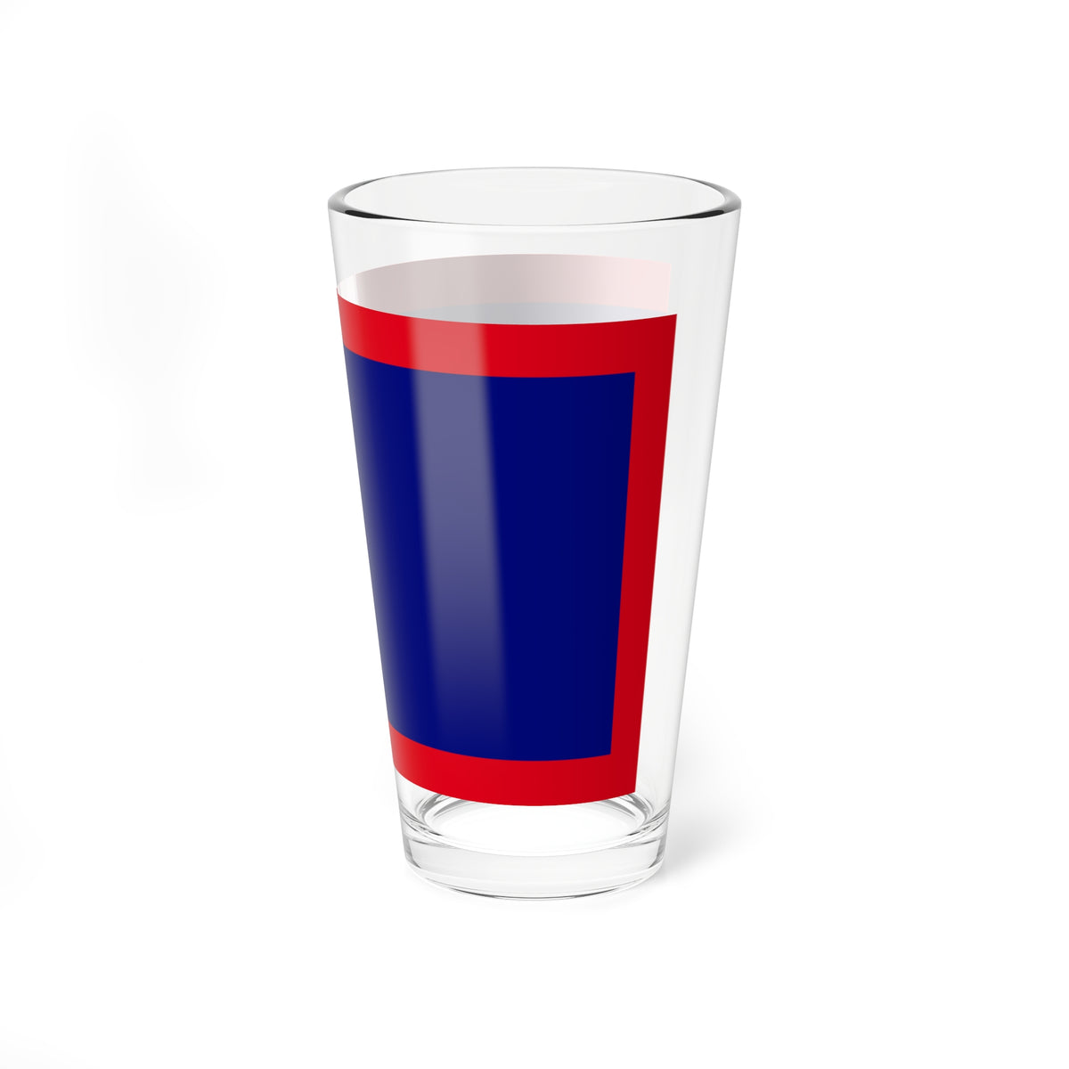 Missouri Regiments Army Banner (United States) Pint Glass 16oz