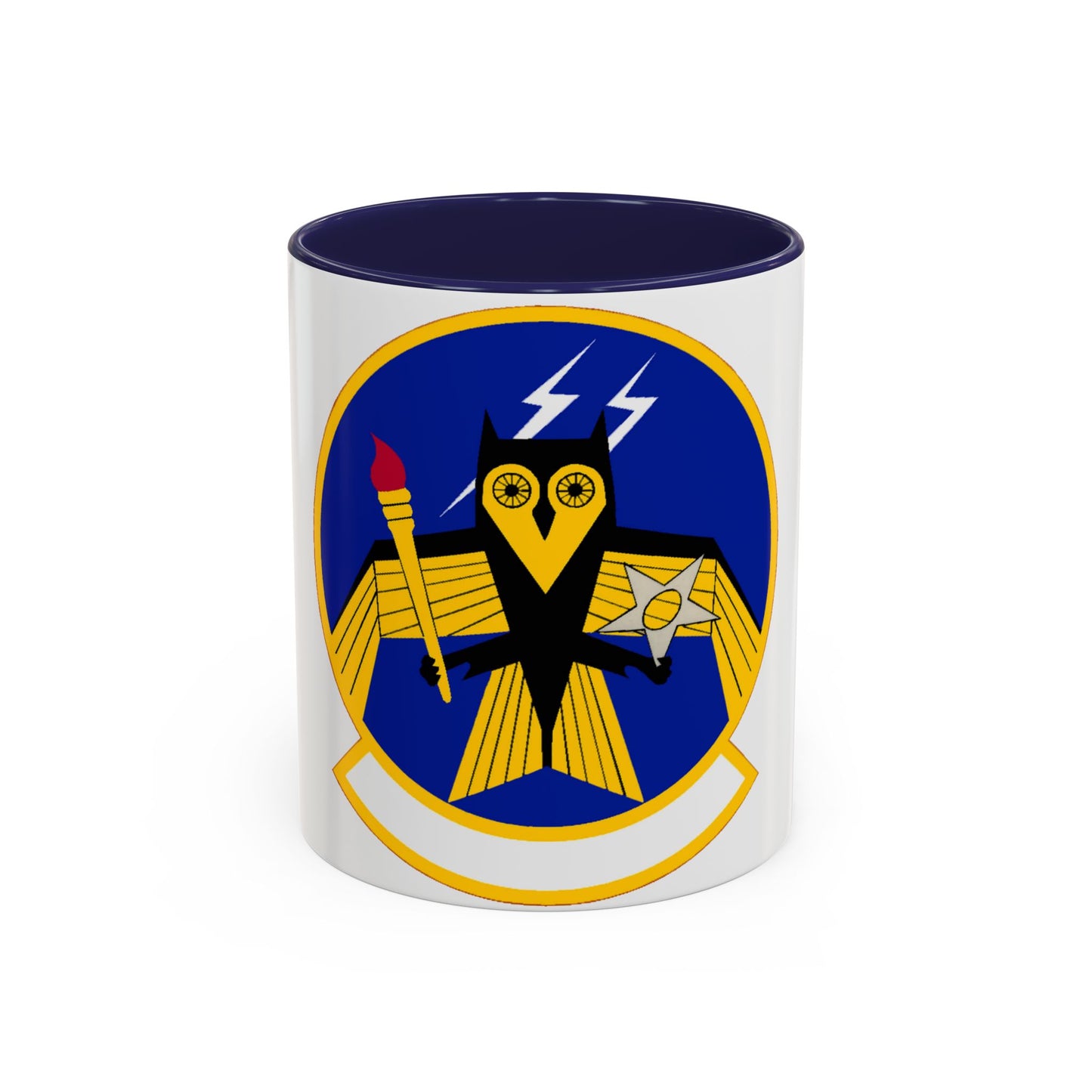 12 Operations Support Squadron AETC (U.S. Air Force) Accent Coffee Mug