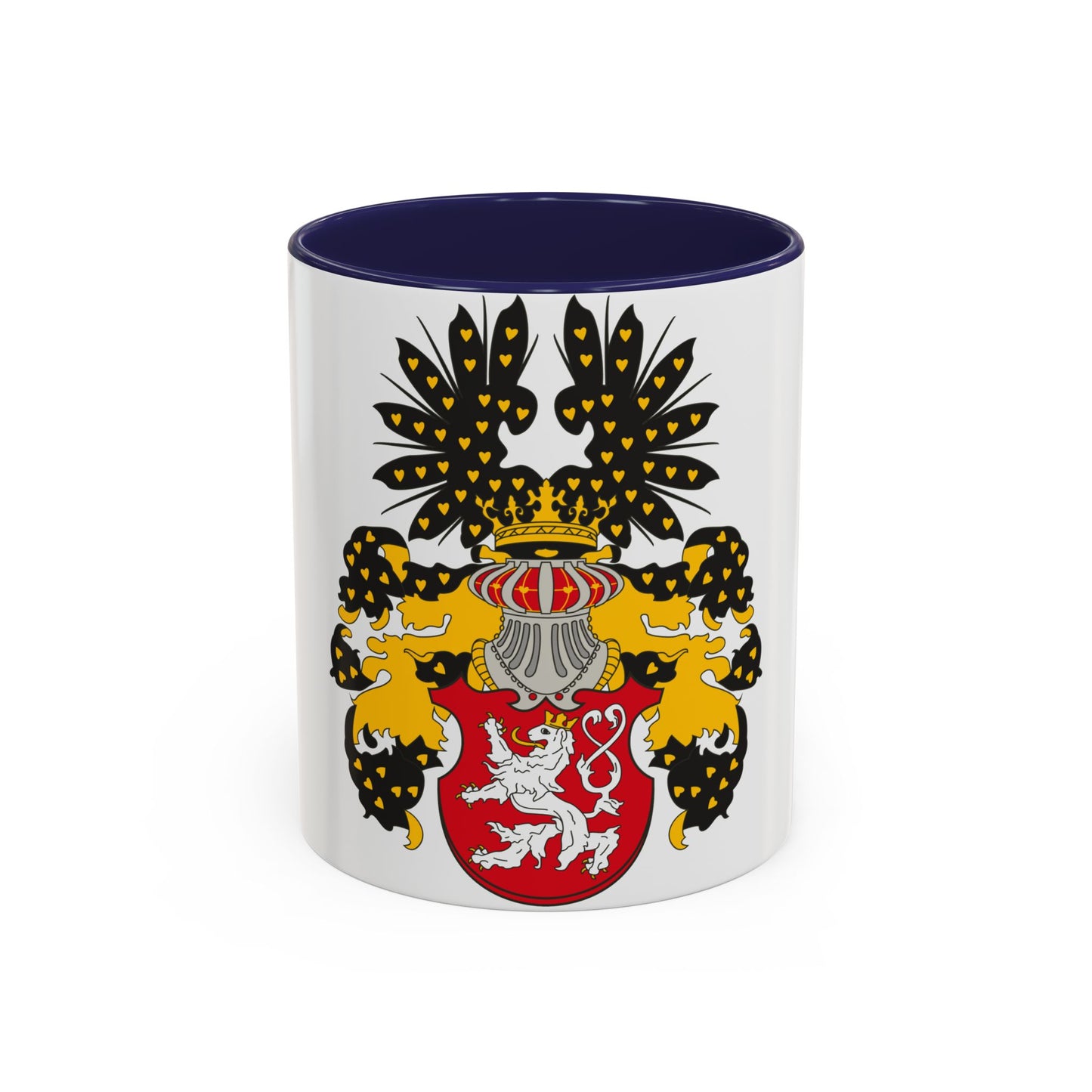 Coat of arms of the Kingdom of Bohemia - Accent Coffee Mug