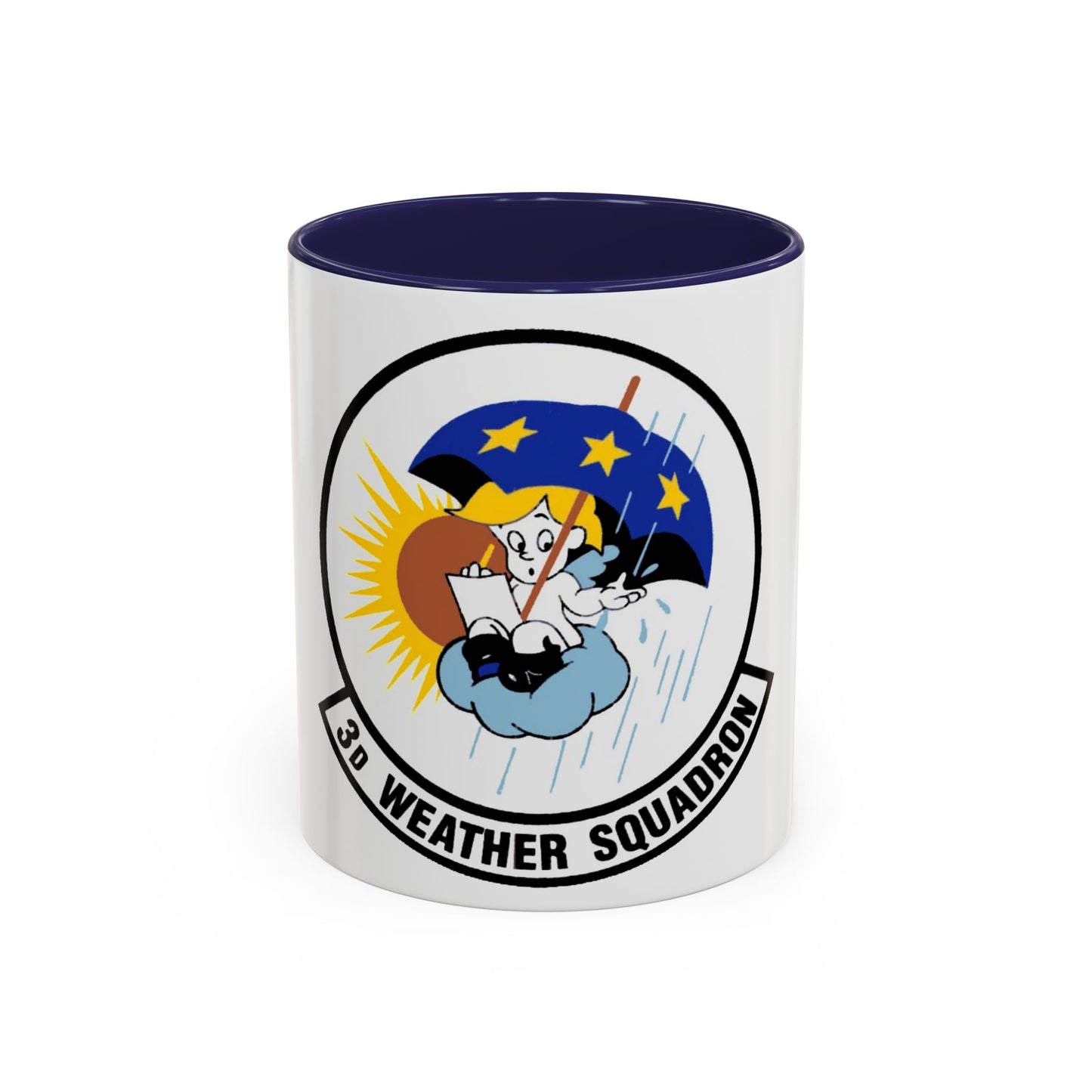 3 Weather Squadron ACC (U.S. Air Force) Accent Coffee Mug