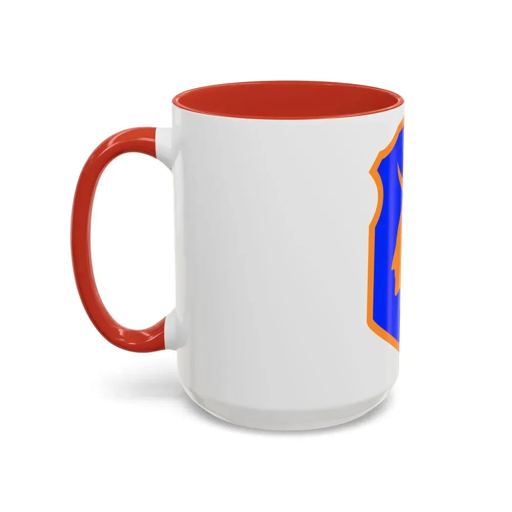 98th Infantry Division (U.S. Army) Accent Coffee Mug - Go Mug Yourself