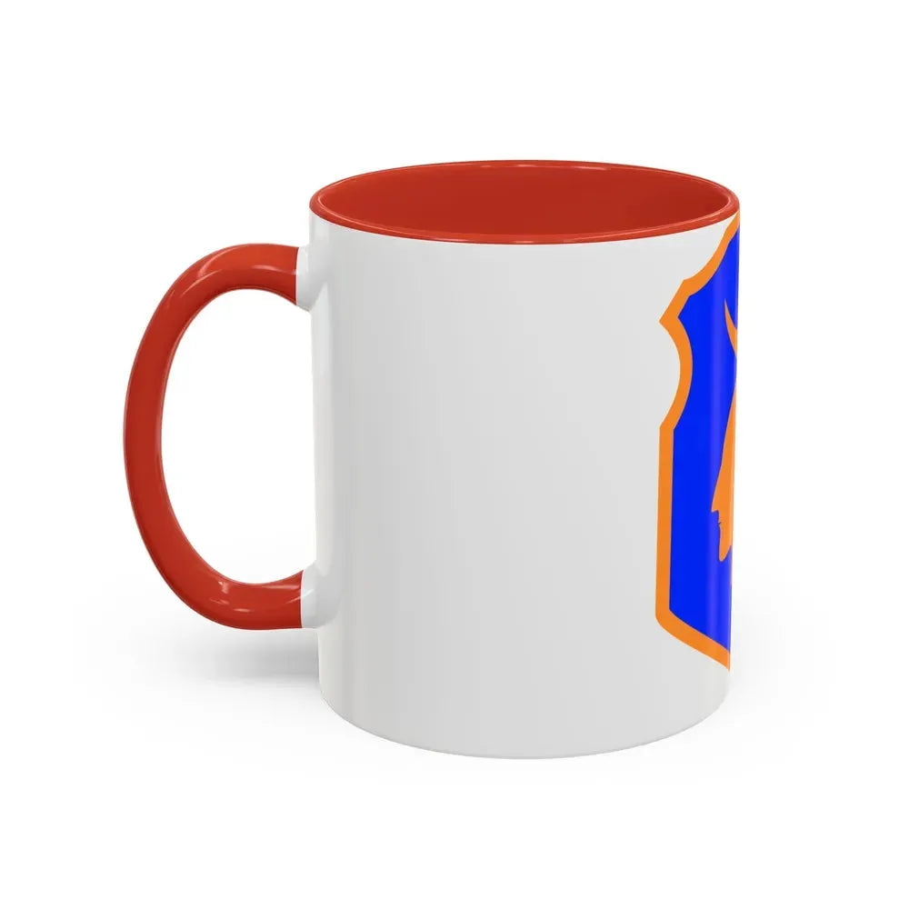 98th Infantry Division (U.S. Army) Accent Coffee Mug - Go Mug Yourself
