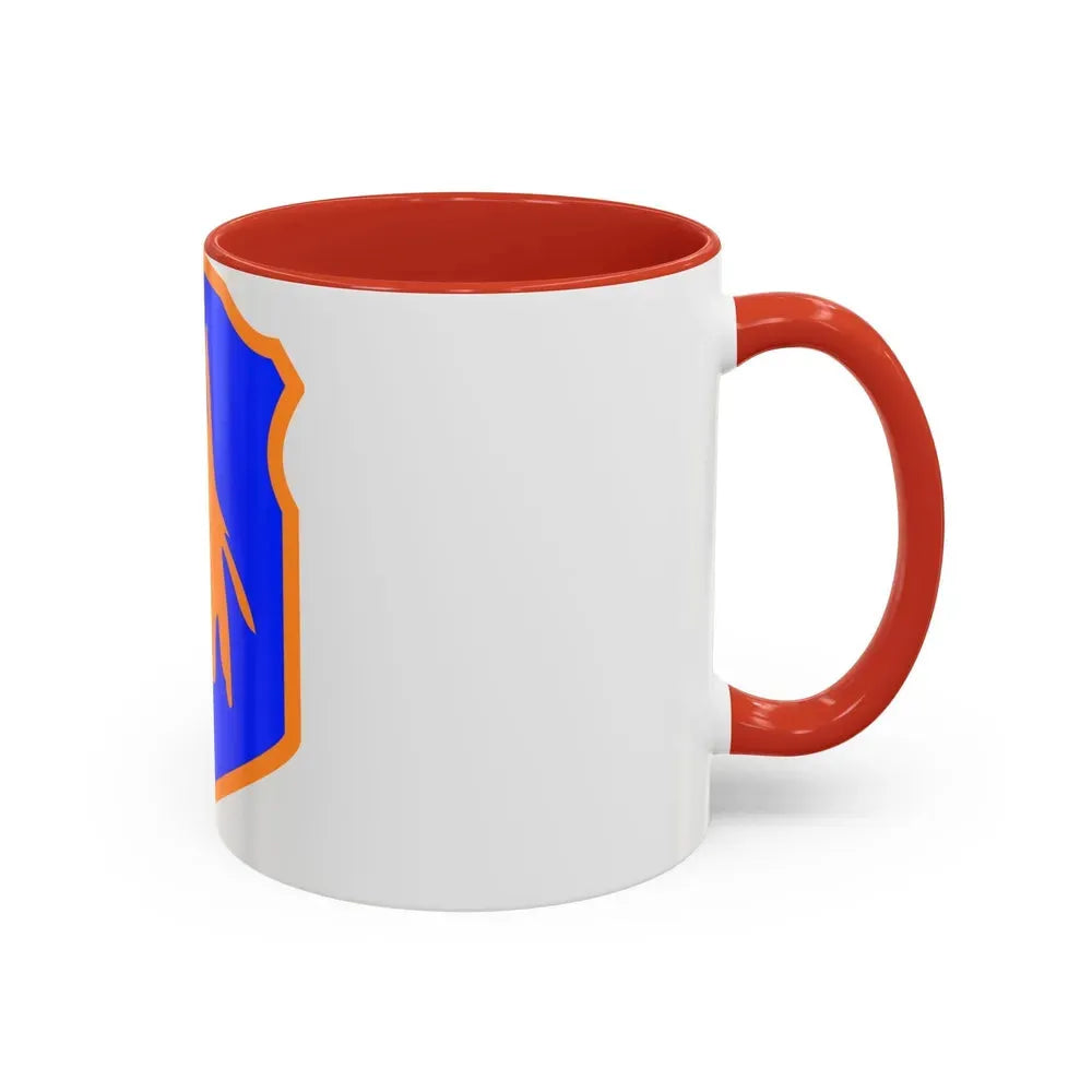 98th Infantry Division (U.S. Army) Accent Coffee Mug - Go Mug Yourself