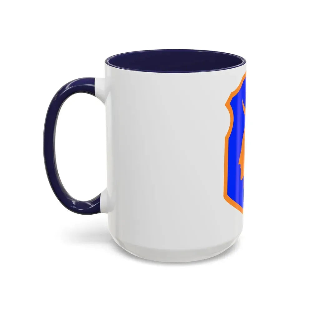 98th Infantry Division (U.S. Army) Accent Coffee Mug - Go Mug Yourself