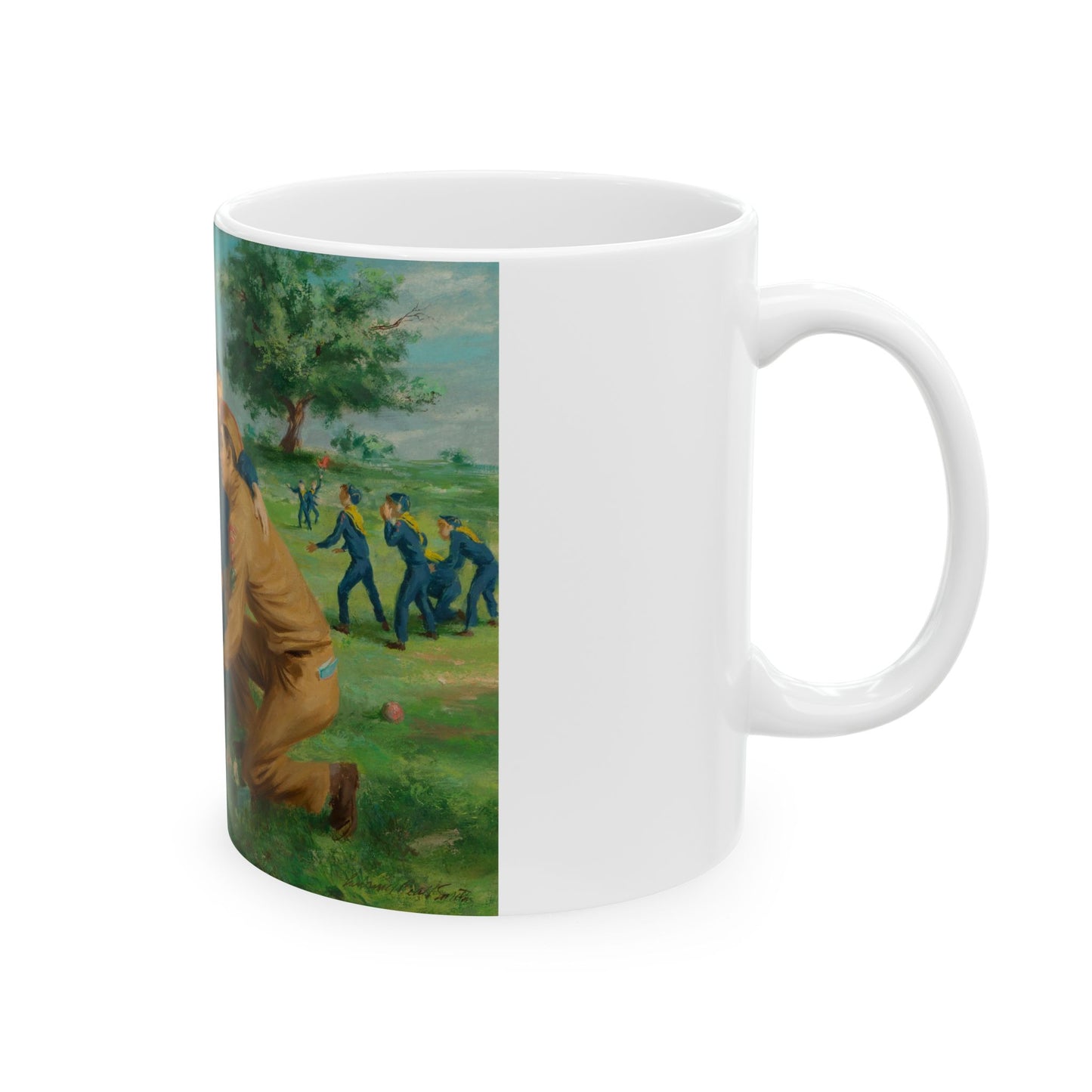 Boy Scouts - A Learning Opportunity - White Coffee Mug