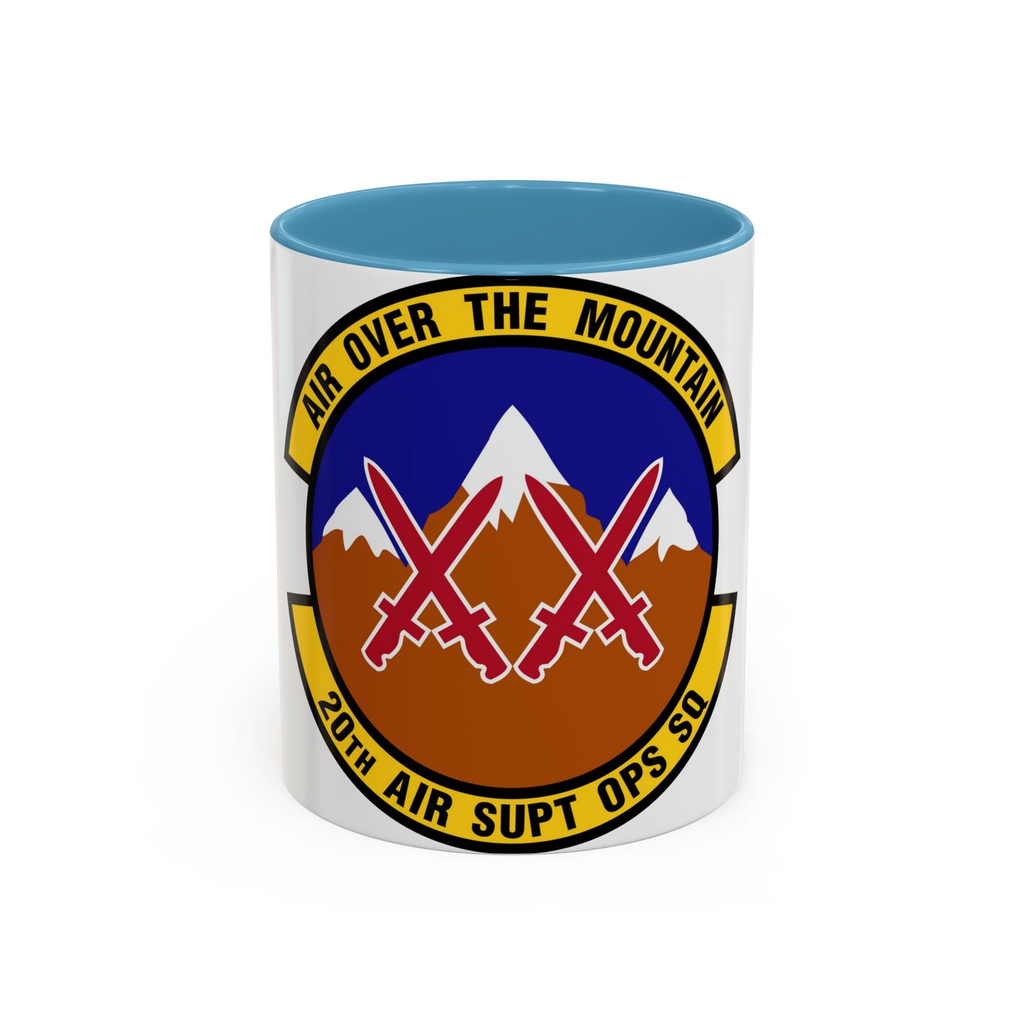 20 Air Support Operations Squadron ACC (U.S. Air Force) Accent Coffee Mug