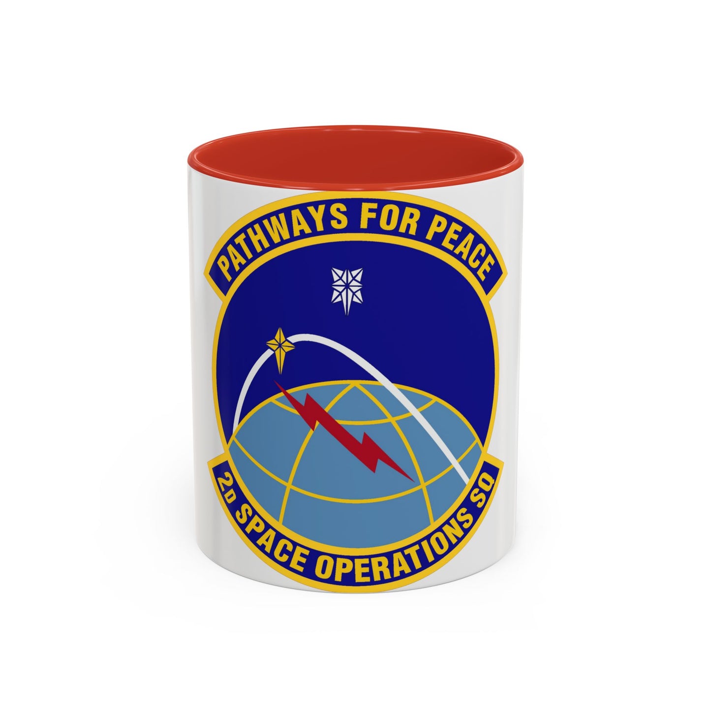 2d Space Operations Squadron (U.S. Air Force) Accent Coffee Mug