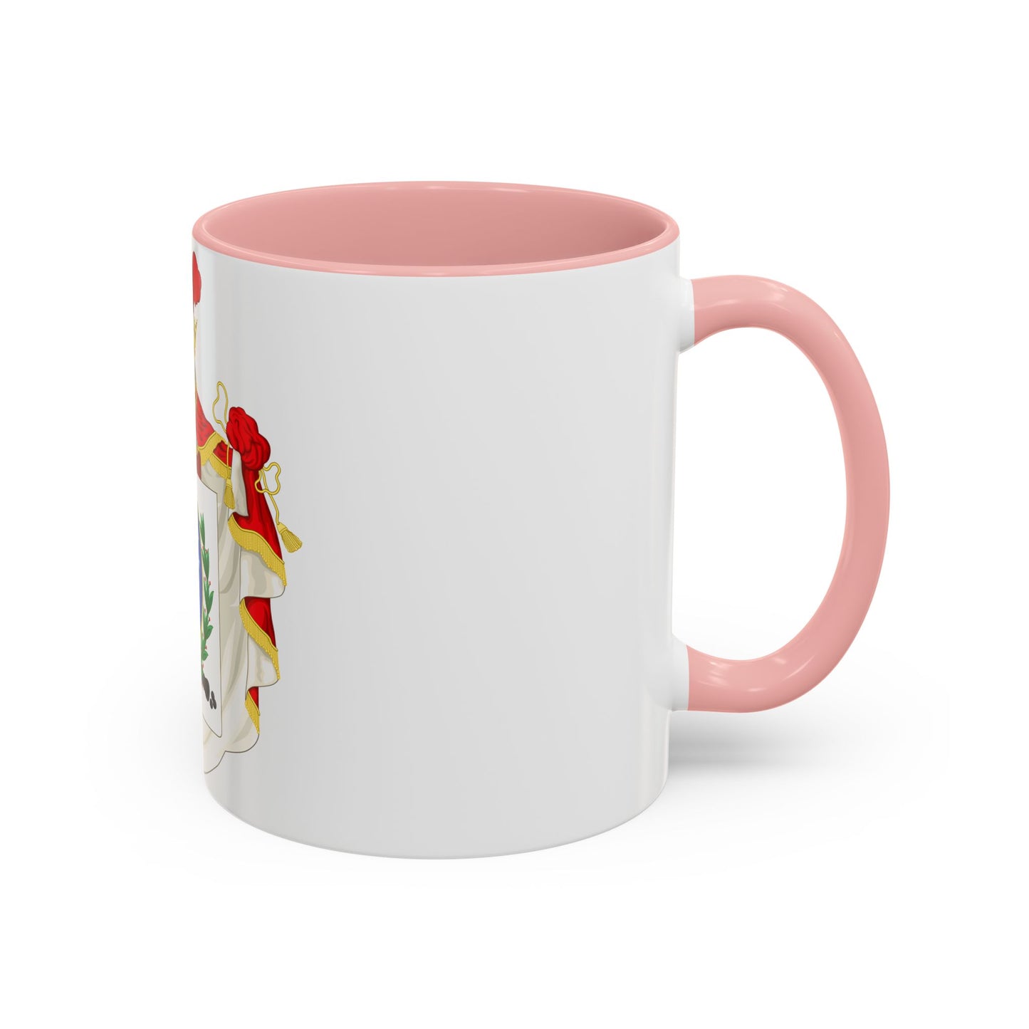 Ornamented Coat of Arms of Chile (1819-1834) Cerro Castillo Version - Accent Coffee Mug