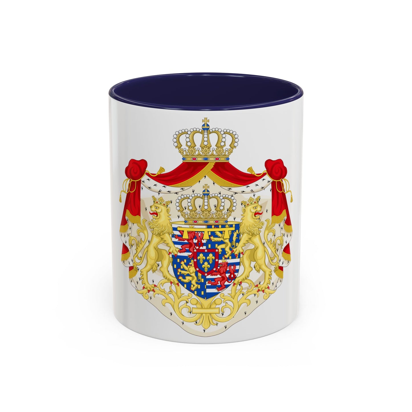 Greater coat of arms of the Hereditary Grand Duke of Luxembourg (2000) - Accent Coffee Mug
