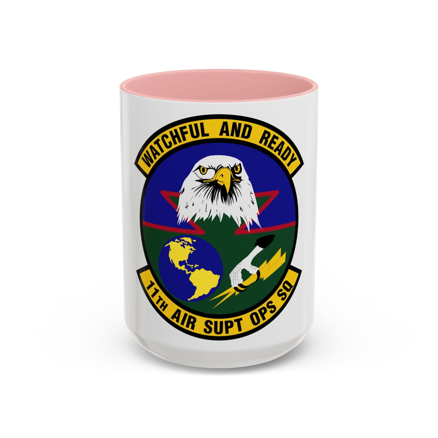 11 Air Support Operations Squadron ACC (U.S. Air Force) Accent Coffee Mug