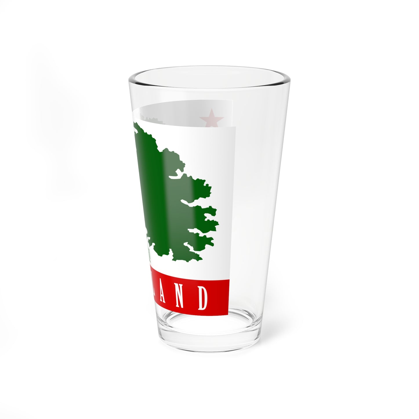 Flag of Woodland, California - Pint Glass 16oz