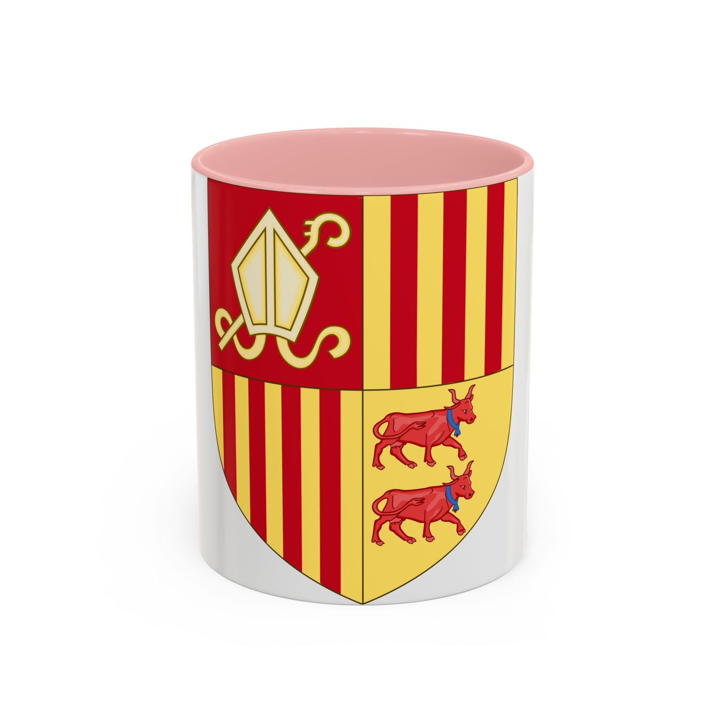 Coat of arms of Andorra (Before 16th Century) - Accent Coffee Mug