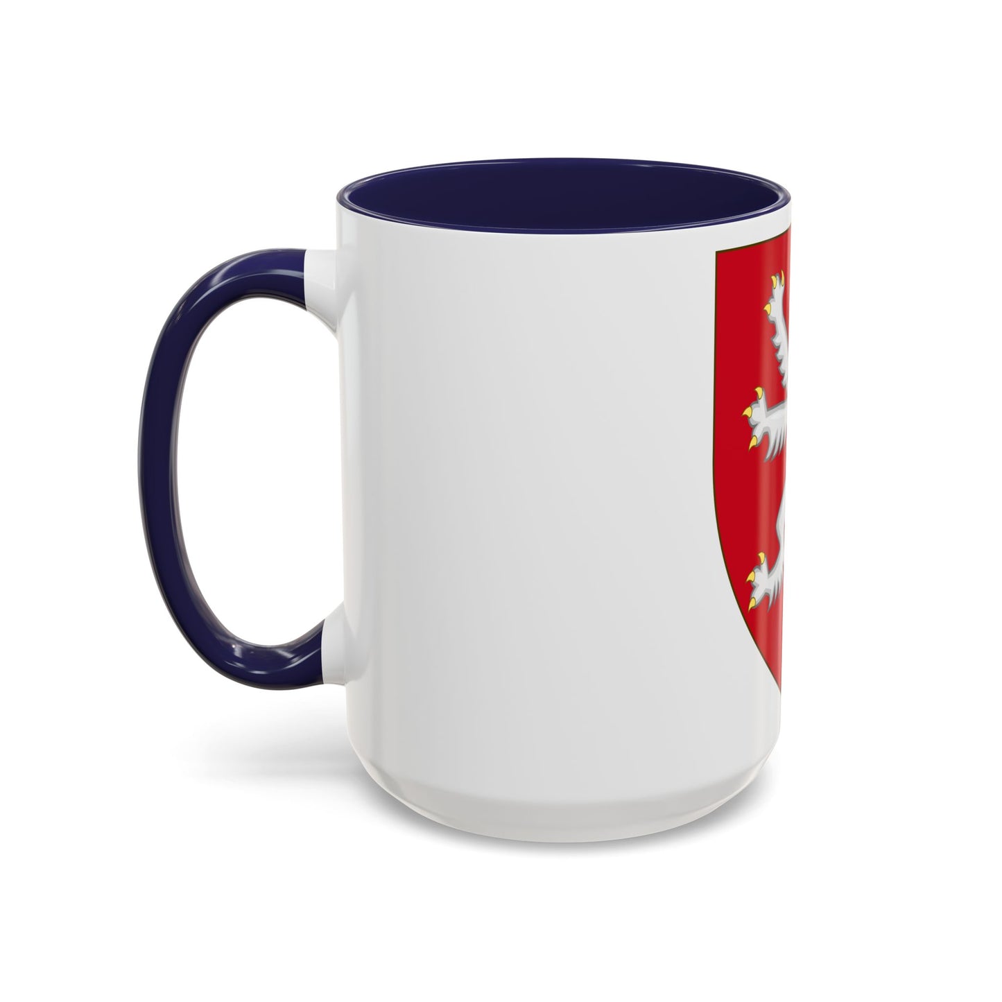 Coat of arms of the House of Luxembourg-Bohemia - Accent Coffee Mug