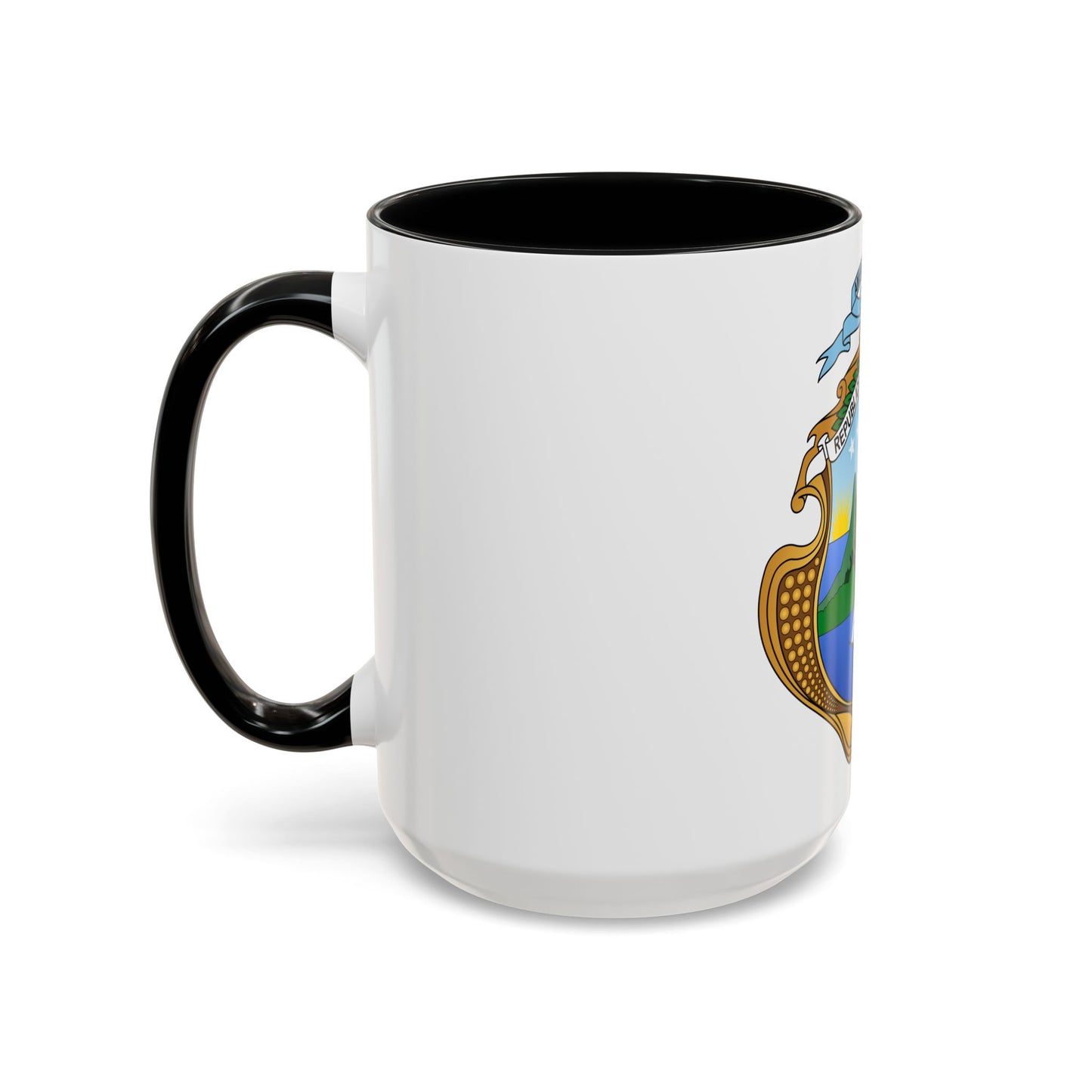 Coat of arms of Costa Rica (1906-1964) - Accent Coffee Mug