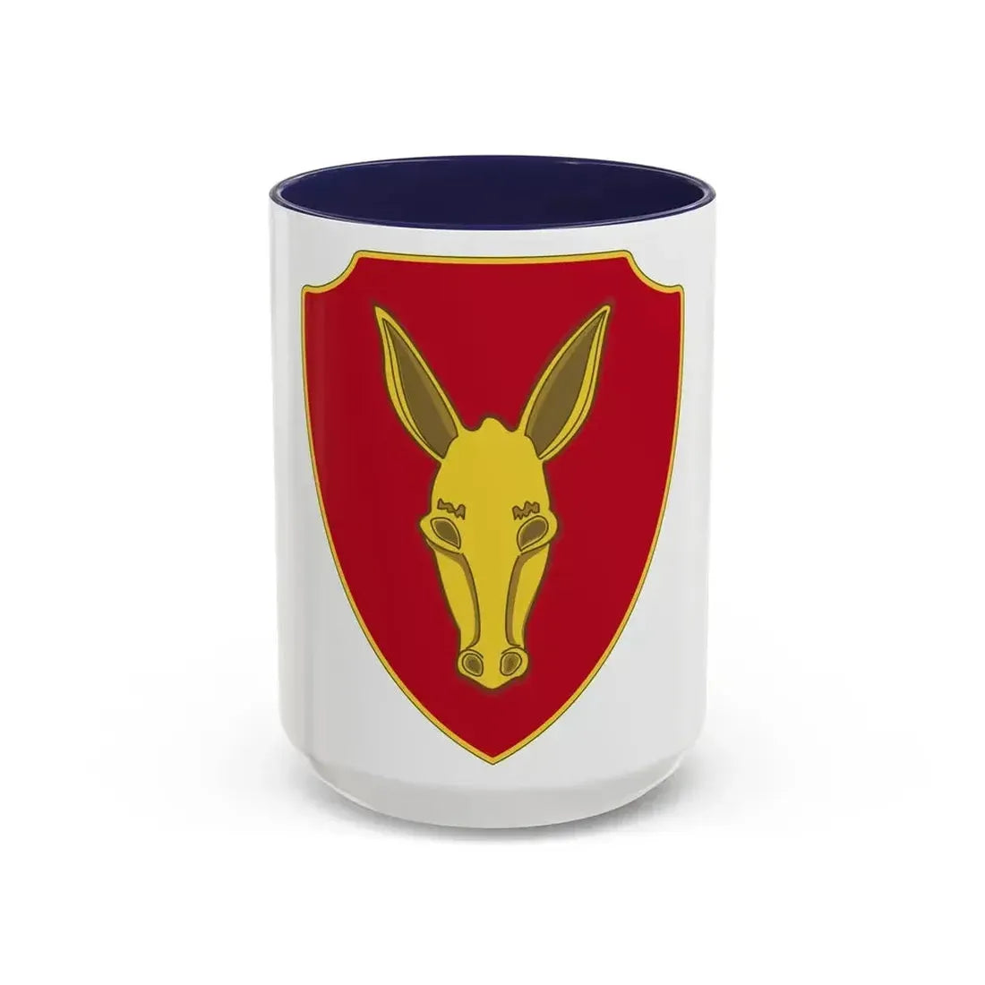 99th Field Artillery Battalion (U.S. Army) Accent Coffee Mug 15oz Navy - Go Mug Yourself