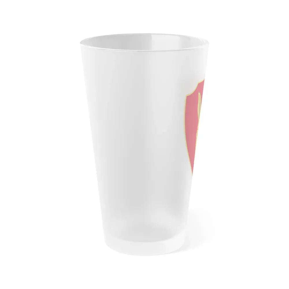99th Field Artillery Battalion (U.S. Army) Frosted Pint Glass 16oz - Go Mug Yourself
