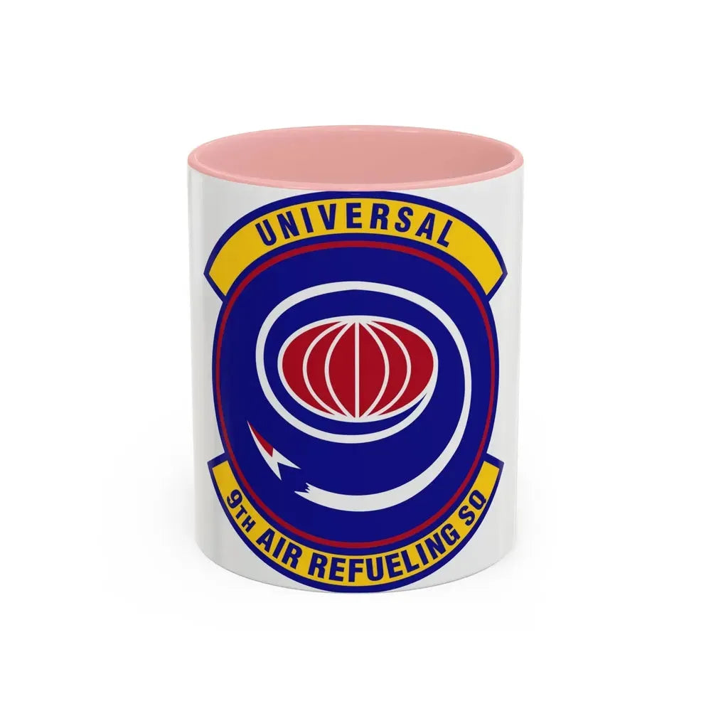 9th Air Refueling Squadron (U.S. Air Force) Accent Coffee Mug 11oz Pink - Go Mug Yourself