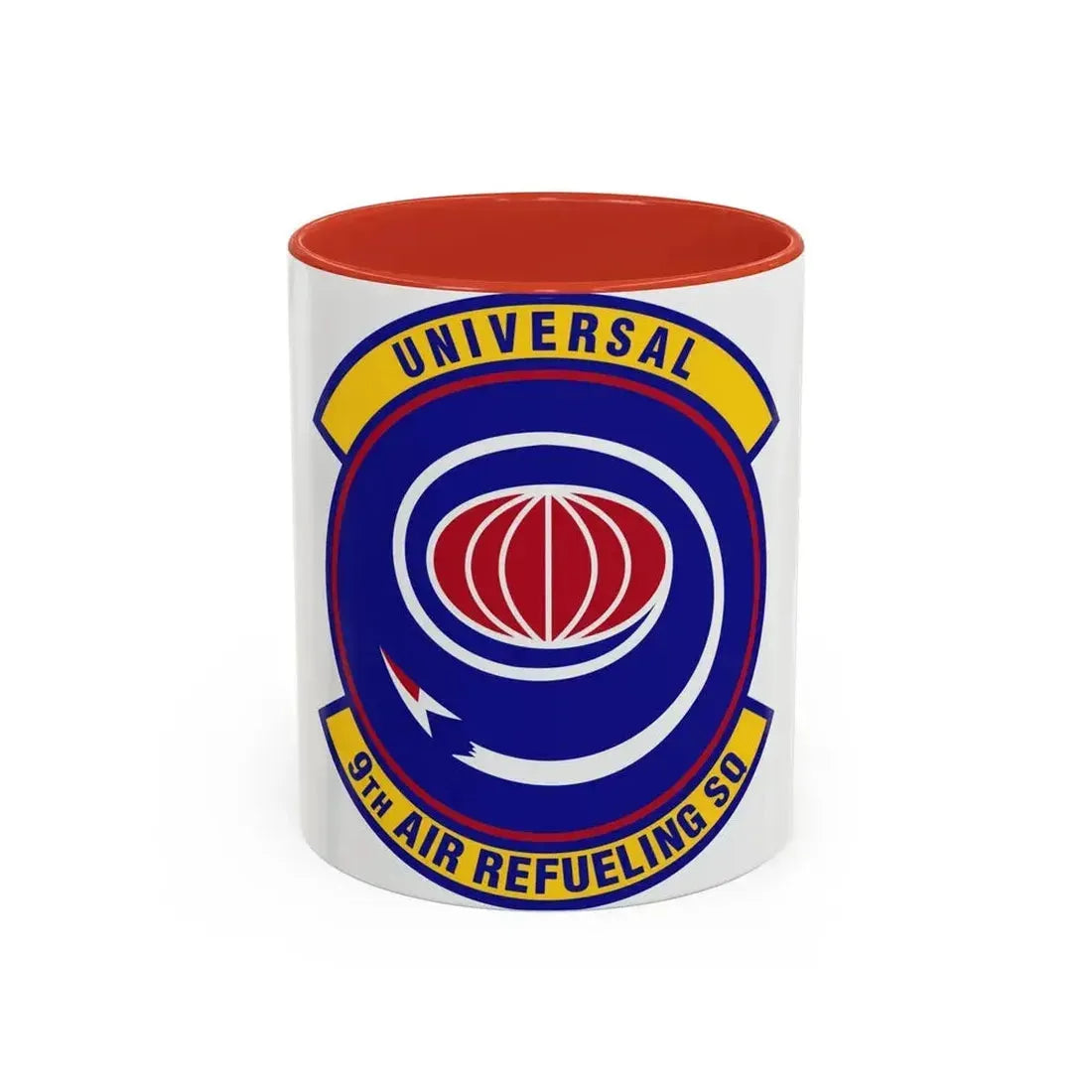 9th Air Refueling Squadron (U.S. Air Force) Accent Coffee Mug 11oz Red - Go Mug Yourself