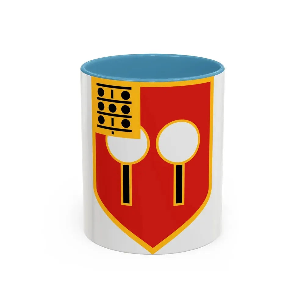 9th Field Artillery Regiment (U.S. Army) Accent Coffee Mug 11oz Light Blue - Go Mug Yourself