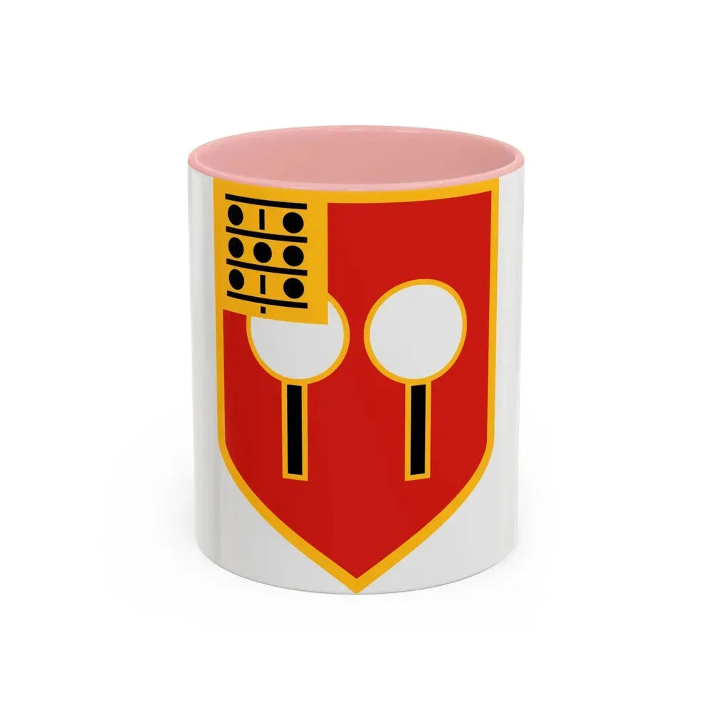 9th Field Artillery Regiment (U.S. Army) Accent Coffee Mug 11oz Pink - Go Mug Yourself