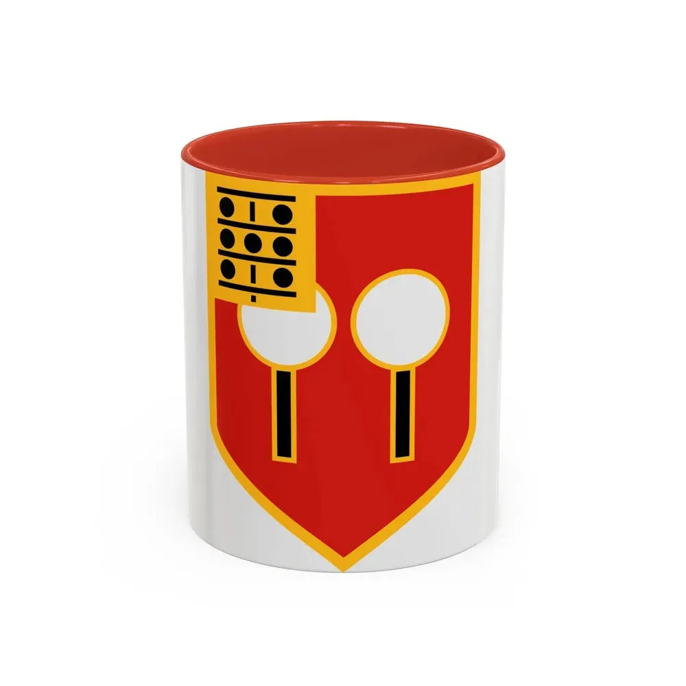 9th Field Artillery Regiment (U.S. Army) Accent Coffee Mug 11oz Red - Go Mug Yourself
