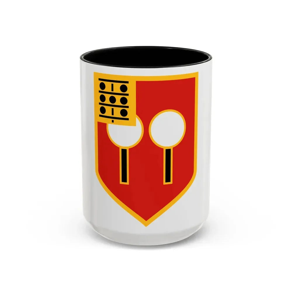 9th Field Artillery Regiment (U.S. Army) Accent Coffee Mug 15oz Black - Go Mug Yourself